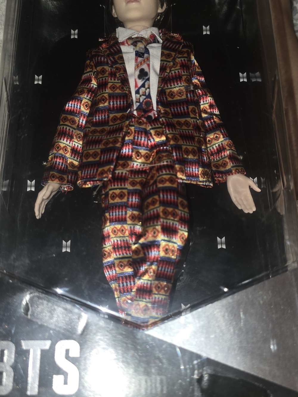 Multicolor Patterned Men's Blazer & Trousers Set